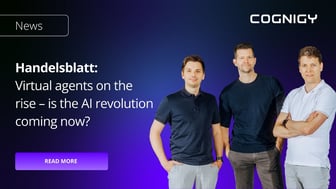 Handelsblatt: Virtual agents on the rise – is the AI revolution coming now?