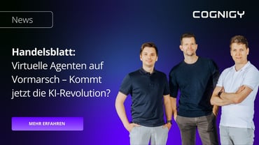 Handelsblatt: Virtuelle Agenten auf Vormarsch – Kommt jetzt die KI-Revolution?