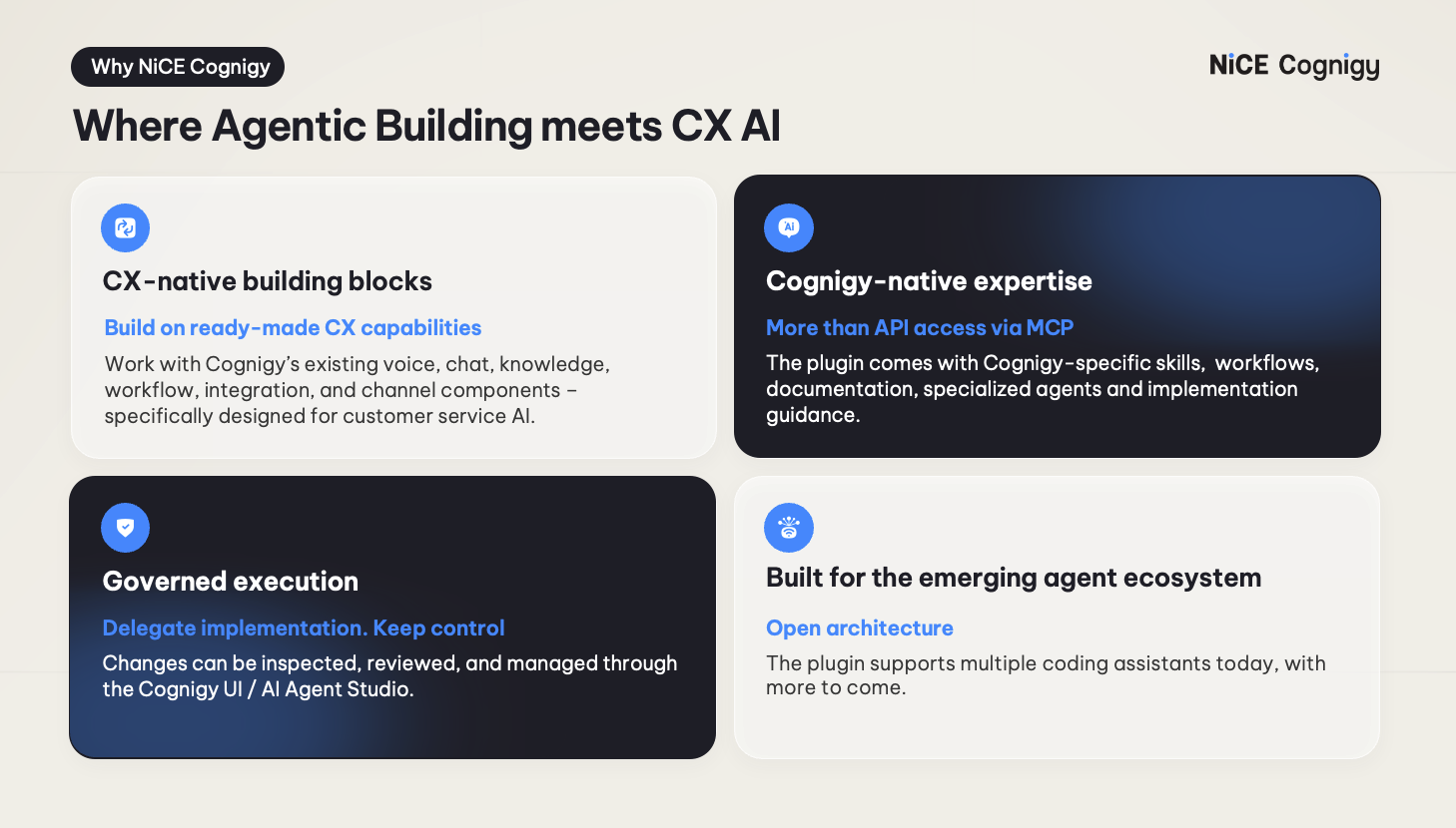 Agentic Building Meets CX AI