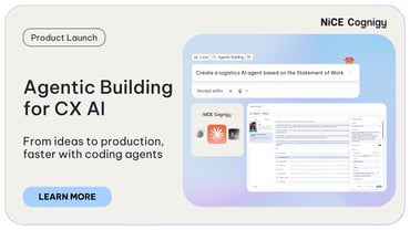 Agentic Building for CX AI: From Ideas to Production, Faster with Coding Agents