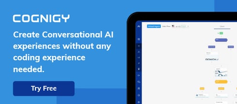 Cognigy.AI free trial signup