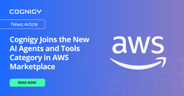 Cognigy Joins the New AI Agents and Tools Category in AWS Marketplace to Accelerate Enterprise-Grade Conversational Automation