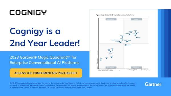 Cognigy MQ23 animated banner