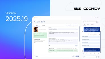 Accelerated AI Agent Editor and More with Cognigy.AI 2025.19 Release
