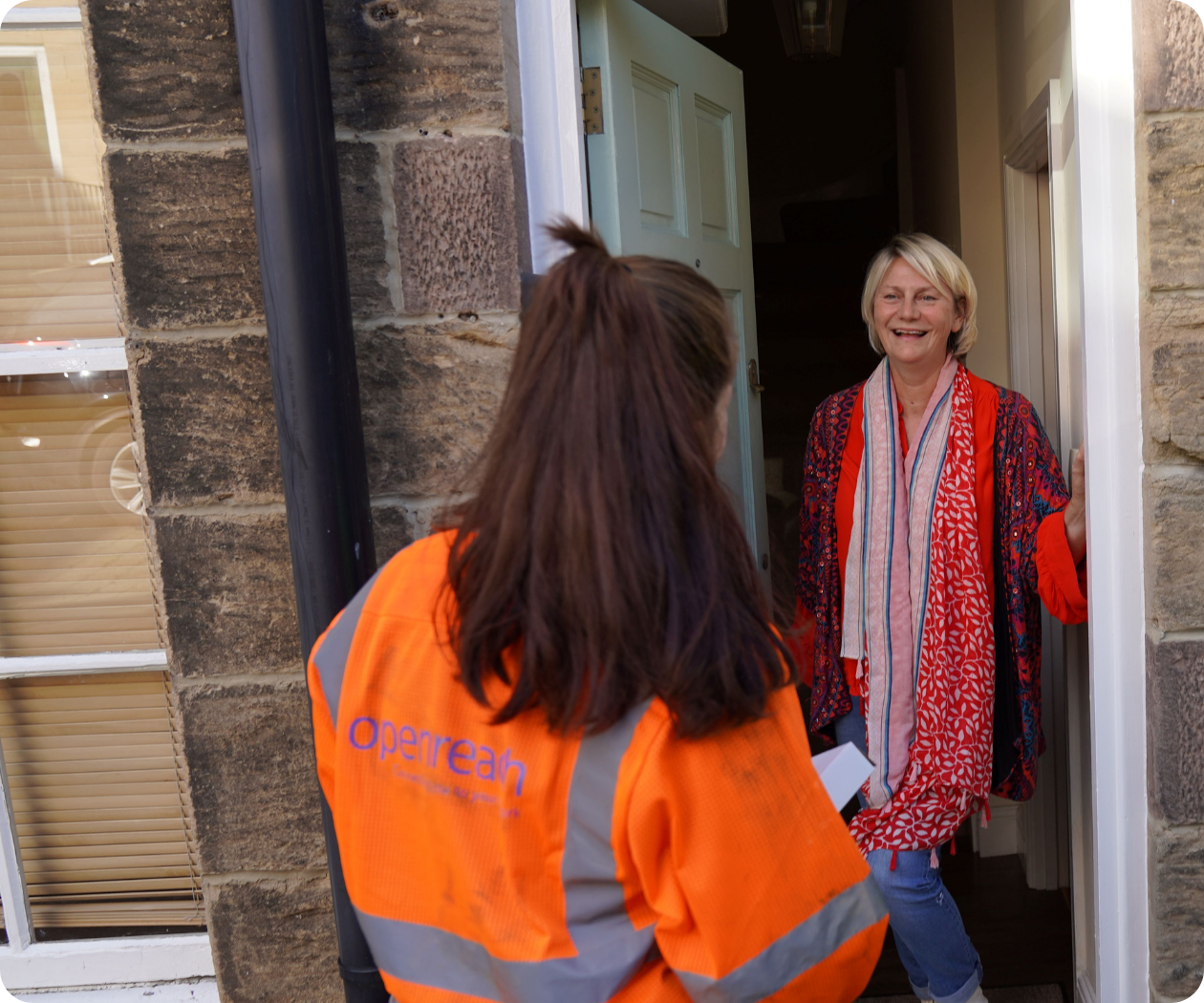 Openreach Challenge_Engineer with Customer