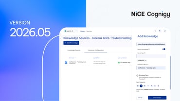Automated Knowledge Synchronization and More with Cognigy.AI 2026.5
