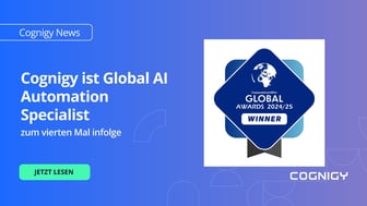 Cognigy ist Global AI Automation Specialists of the Year