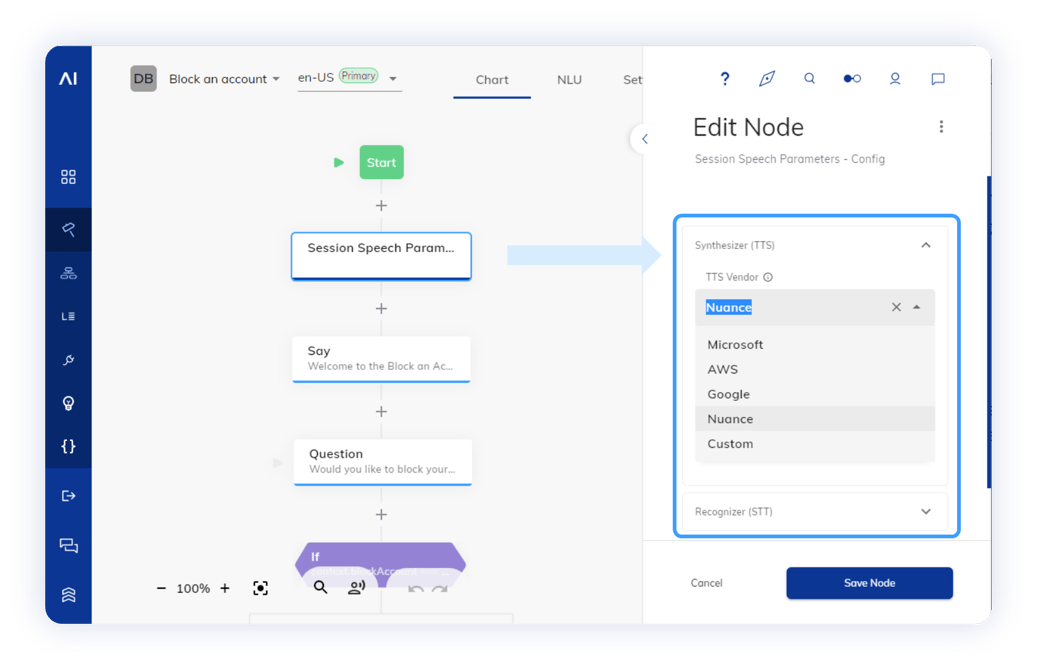 Nuance Native Integration