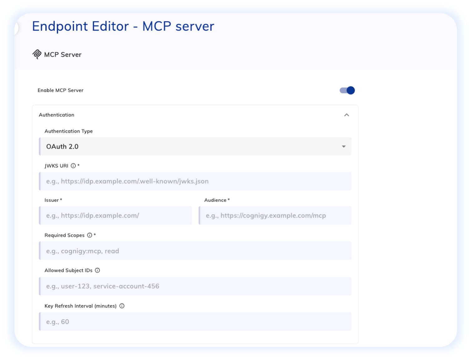 OAuth2_MCP Server