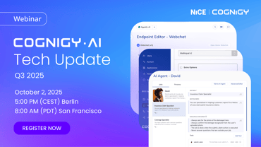 You're Invited! Join Our Next Cognigy.AI Tech Update - Q3 2025