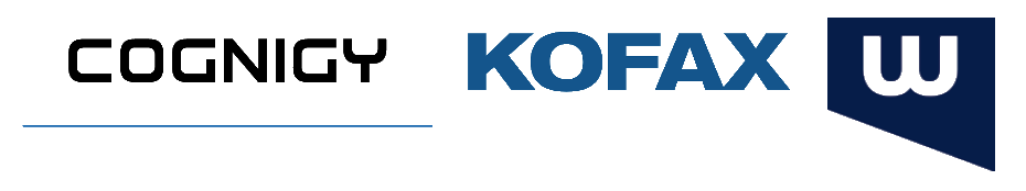 cognigy kofax windmill logos