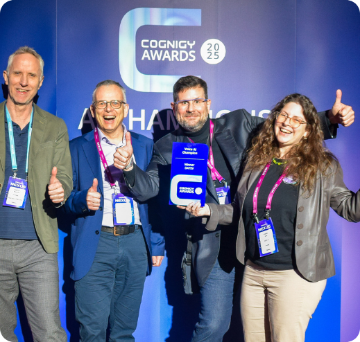 Cognigy Award Winners Datev