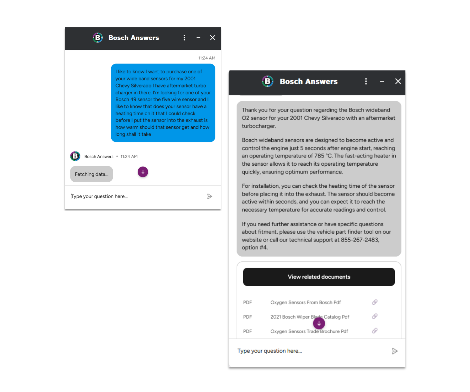 Bosch Answers Solution