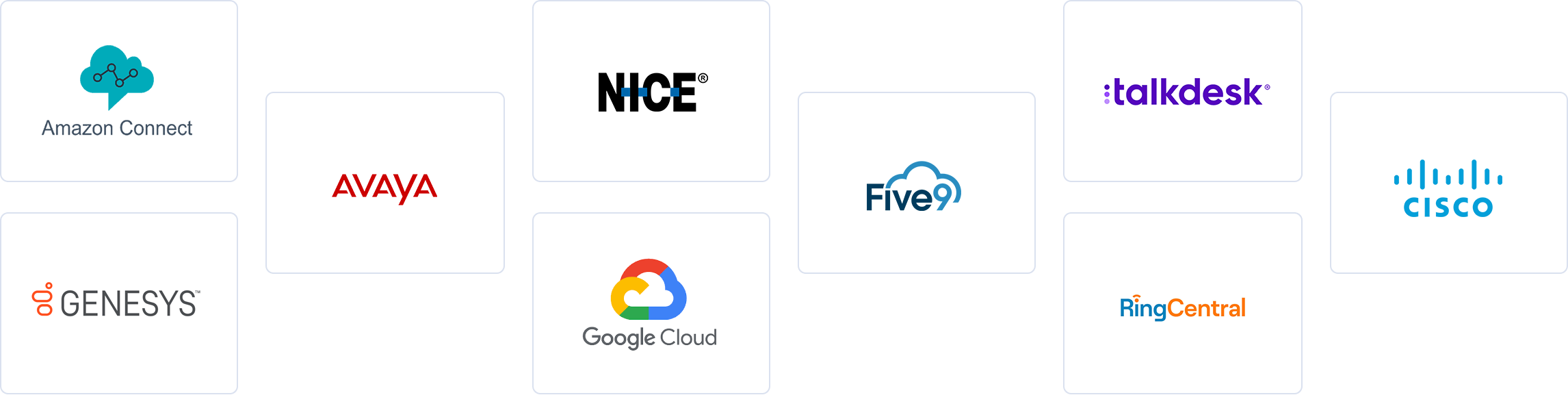 Contact Center Logos (horizontal)