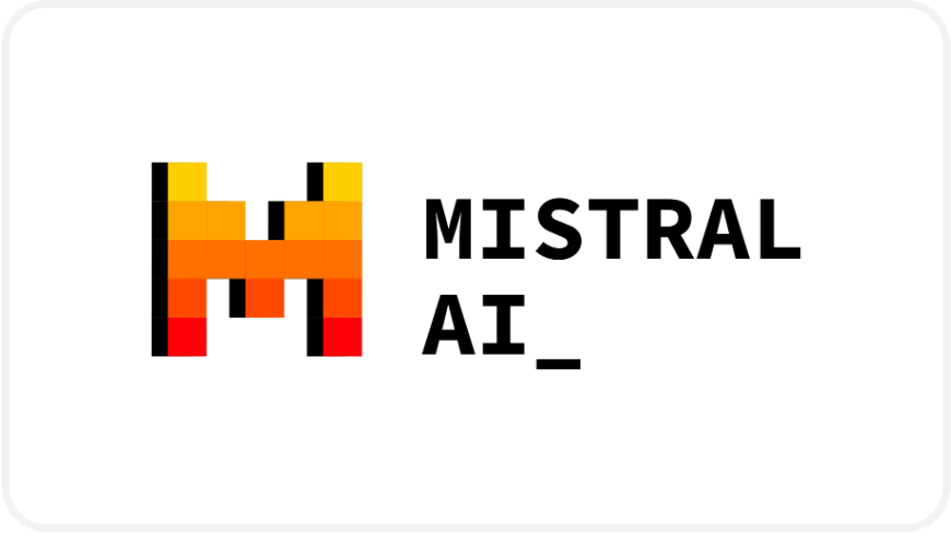 Mistral AI logo
