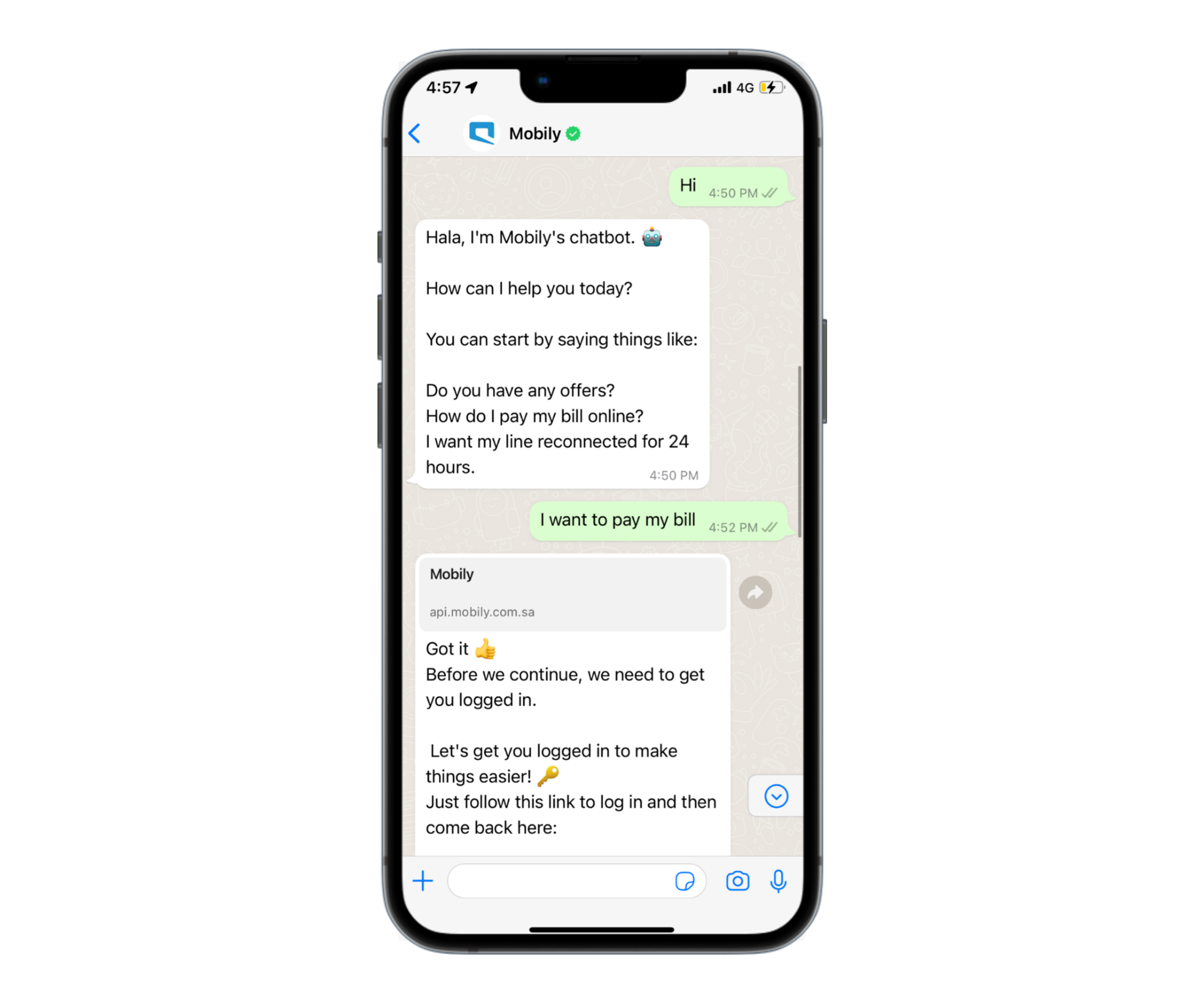 Mobily Story Chat