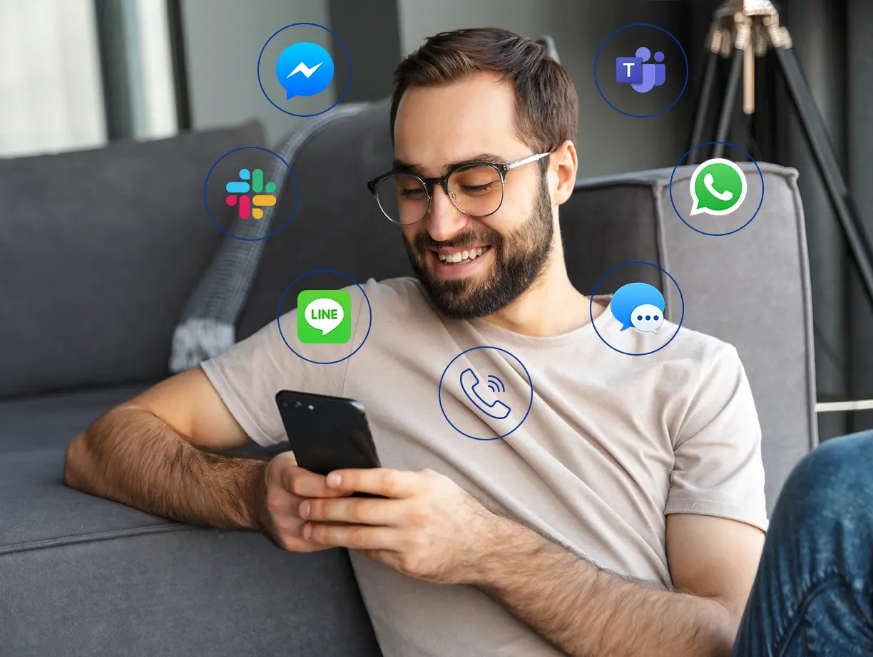 omnichannel man